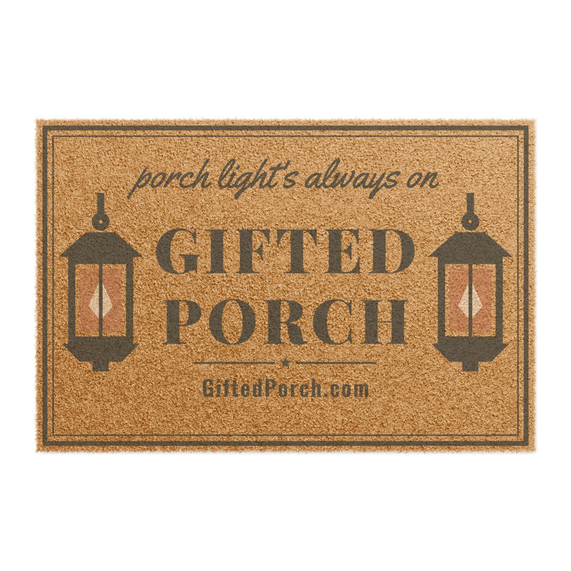 Gifted Porch welcome doormat
