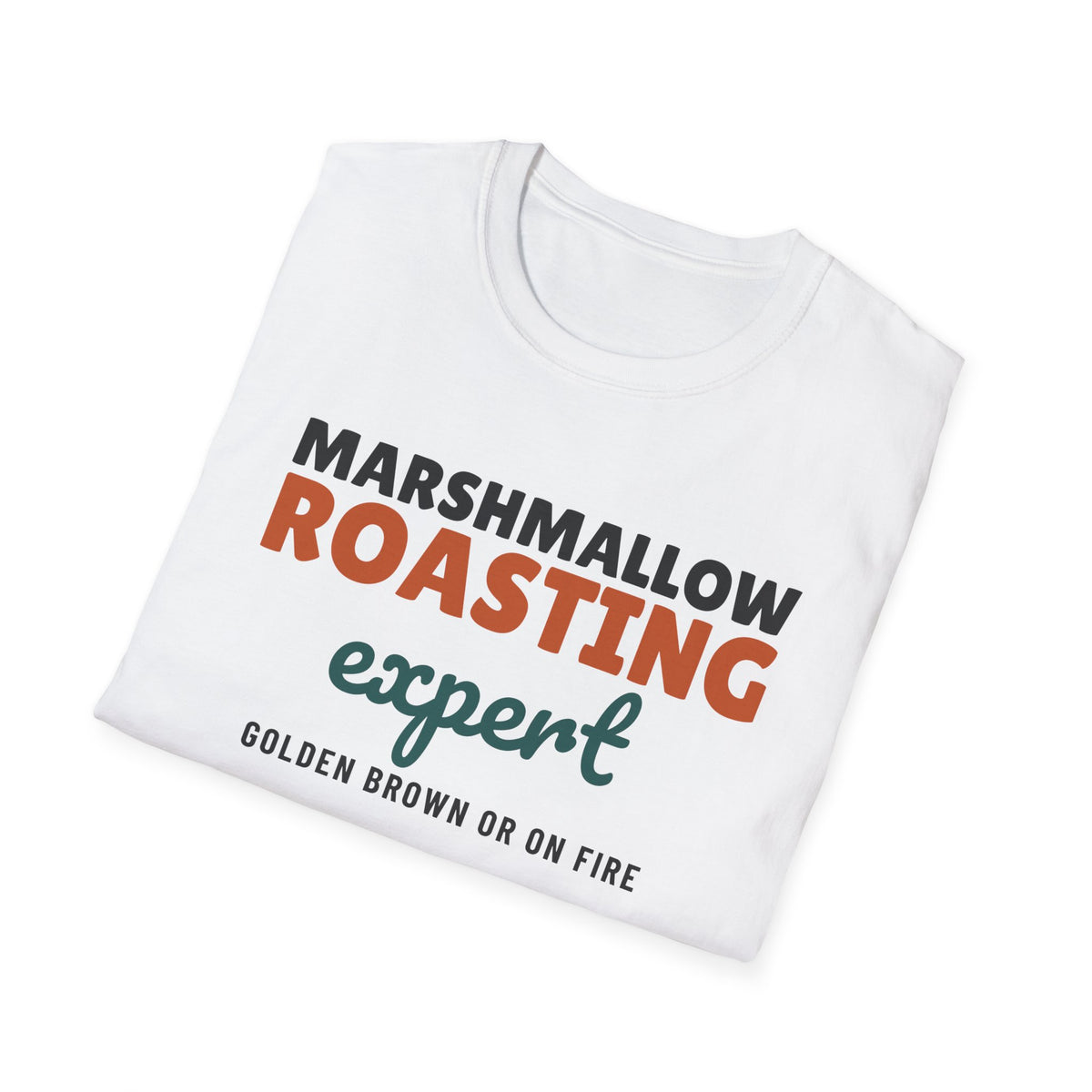 Marshmallow Roasting Expert Funny Camping T-Shirt – Gifted Porch, view 5