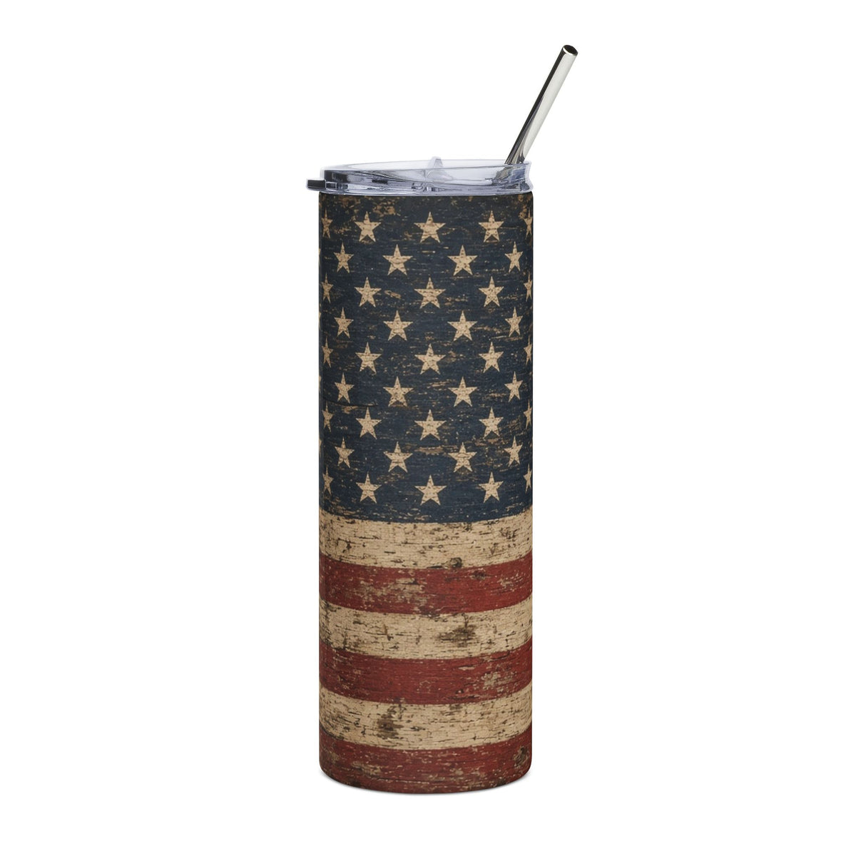 Rustic American Flag 20oz Tumbler