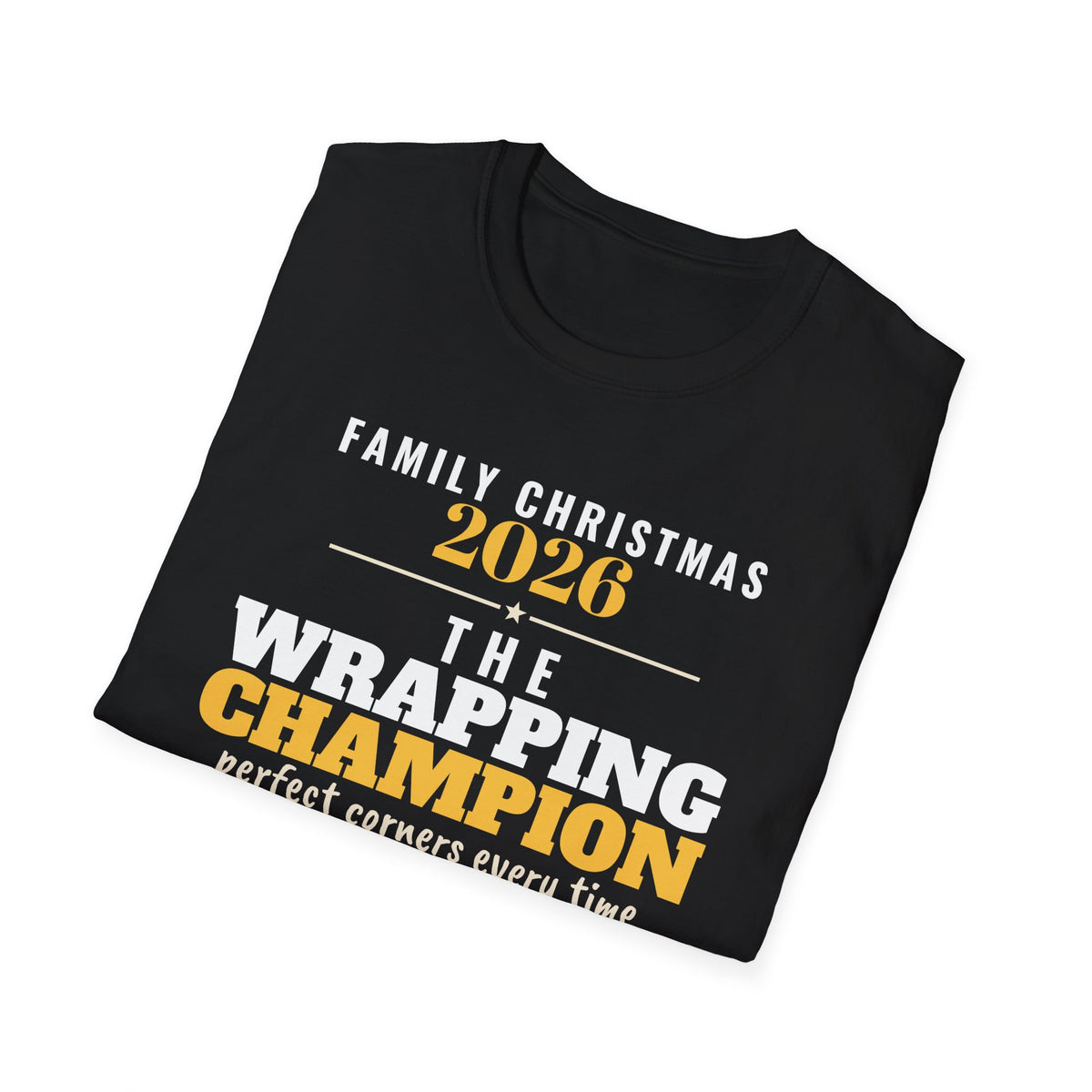 The Wrapping Champion Family Christmas 2026 Matching T-Shirt – Gifted Porch, view 10