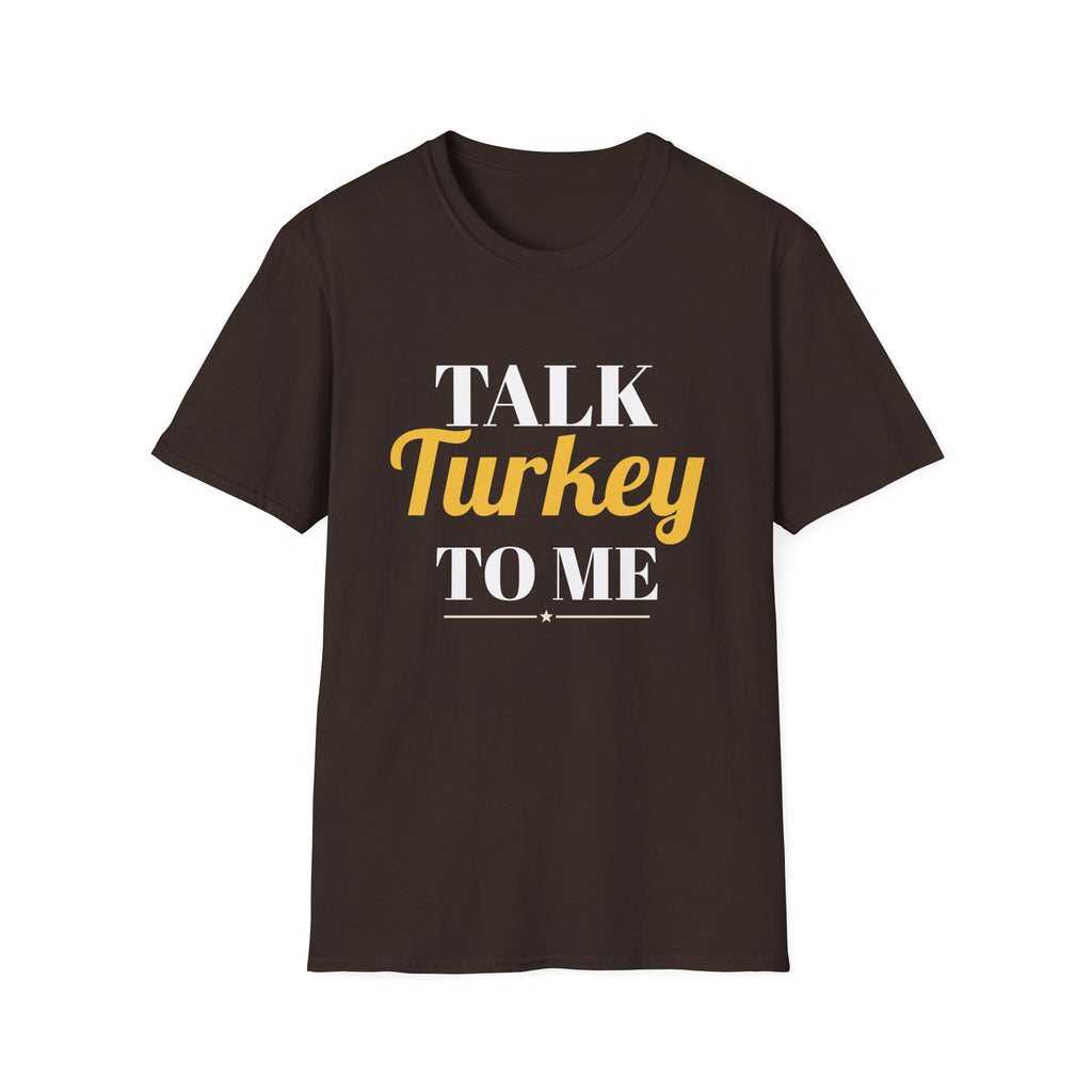 Talk Turkey To Me Funny Thanksgiving T-Shirt – Gifted Porch, view 6