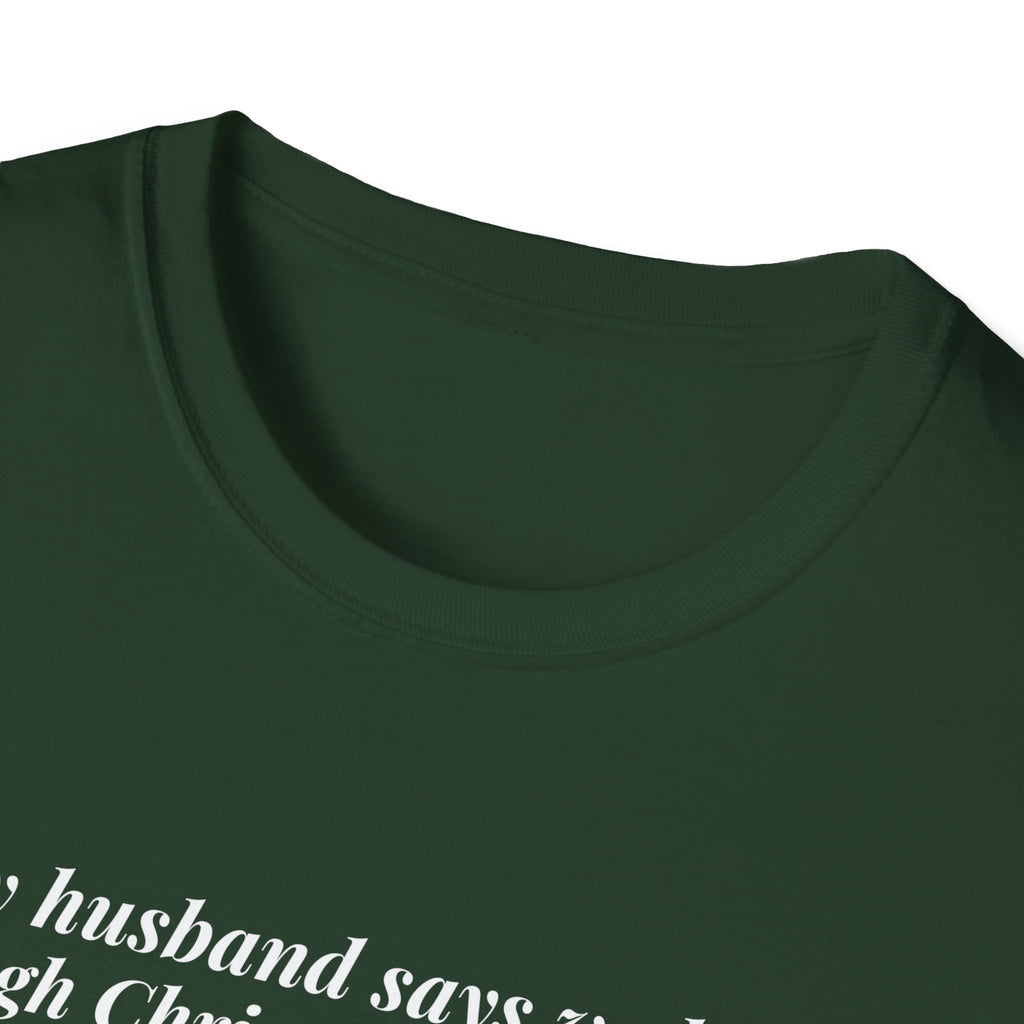 Husband Says Enough Decorations That's Cute Christmas Tee – Gifted Porch, view 12