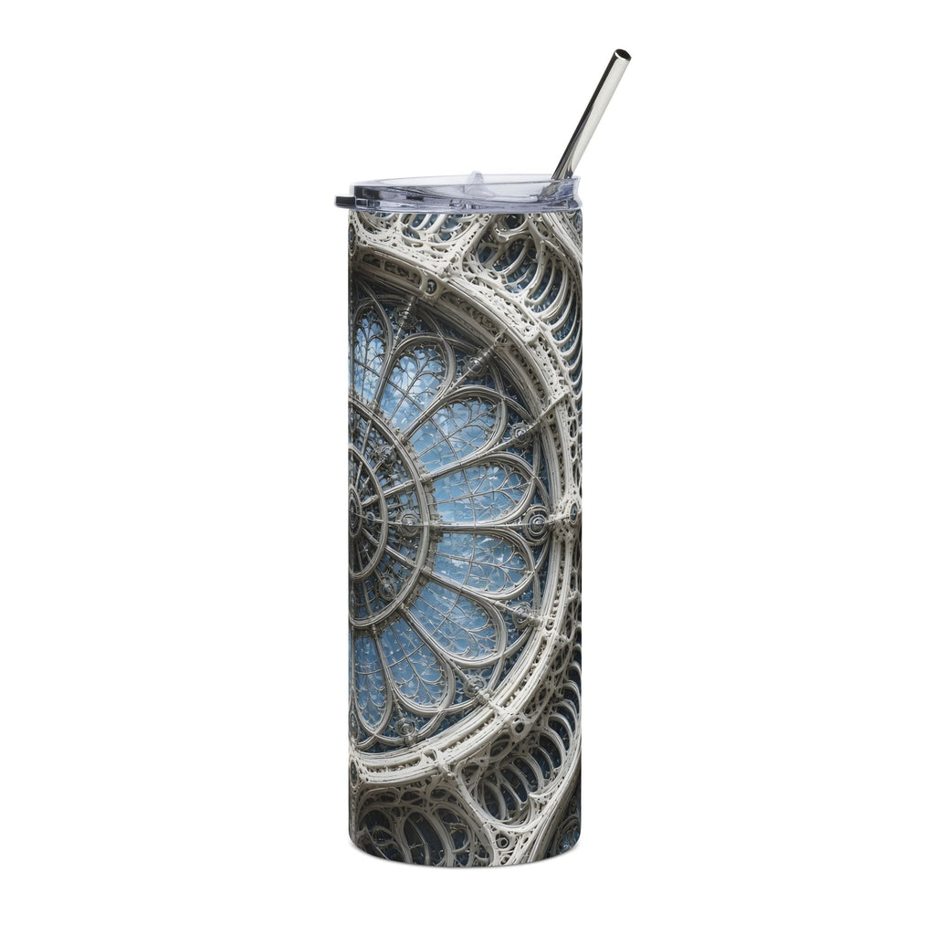 Bone Rose Window 20oz Tumbler