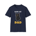 Black Cat Dad Shirt
