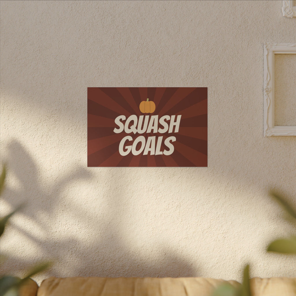 Squash Goals Canvas