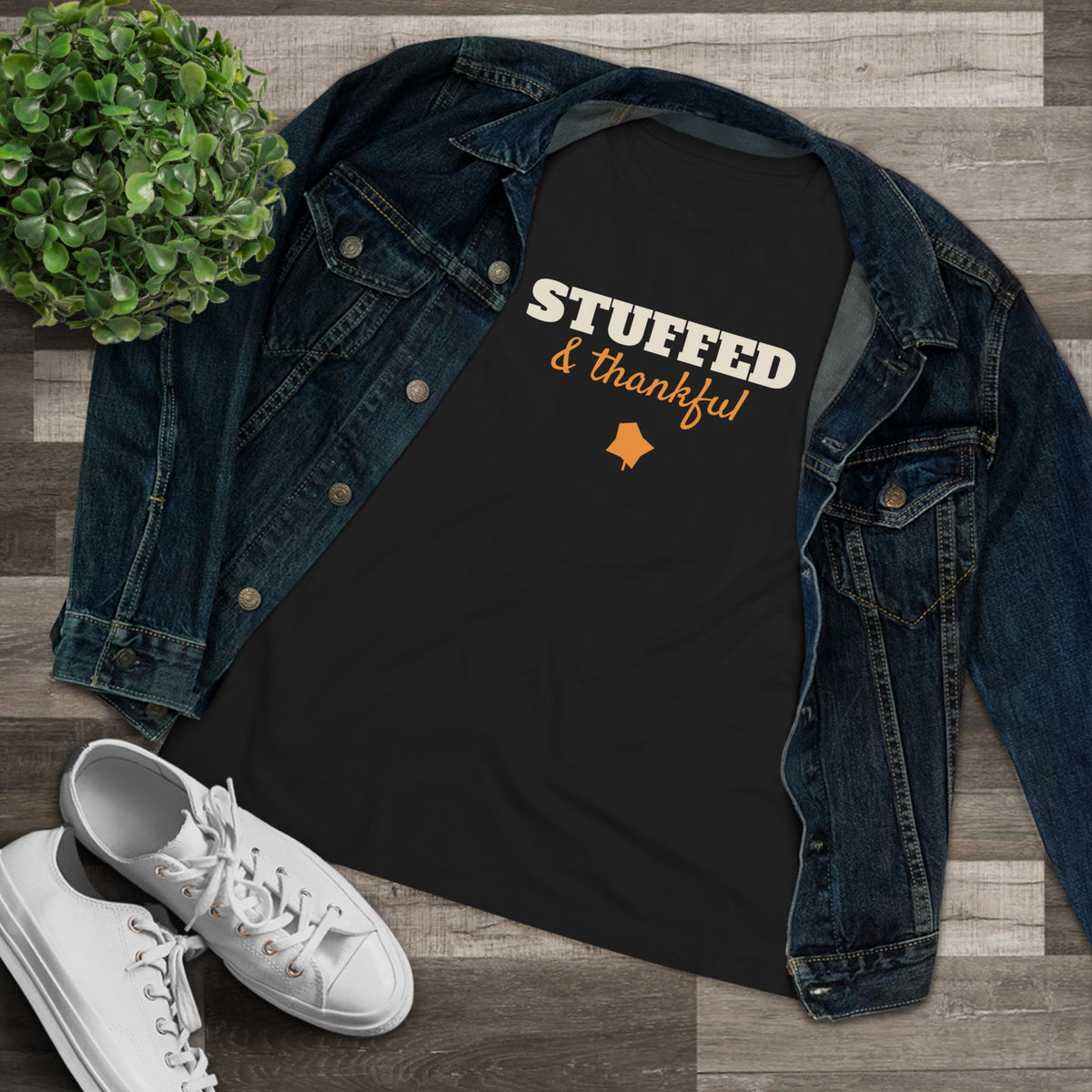 Stuffed and Thankful Women's Tee