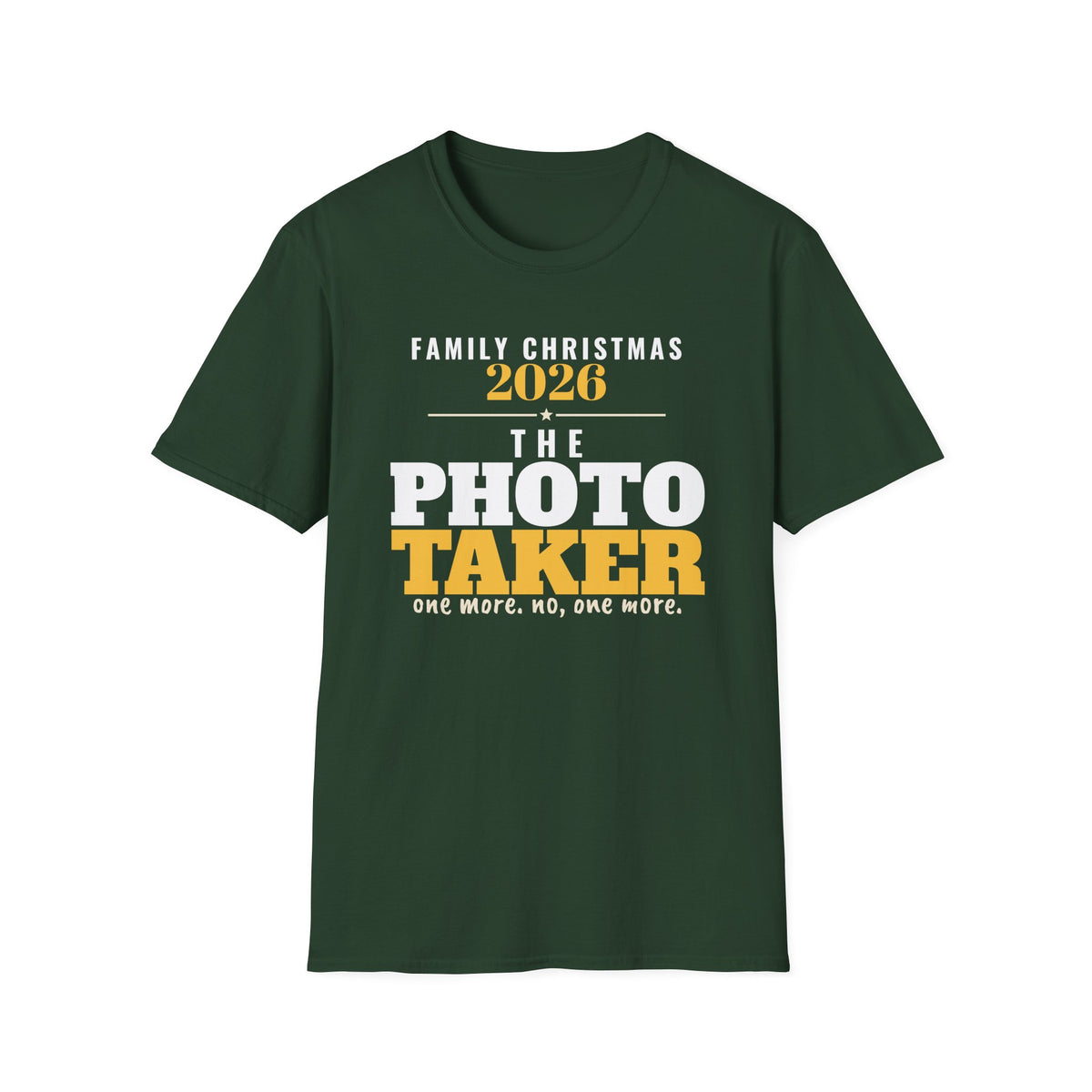 The Photo Taker Family Christmas 2026 Matching T-Shirt – Gifted Porch, view 3