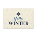 Hello Winter Canvas