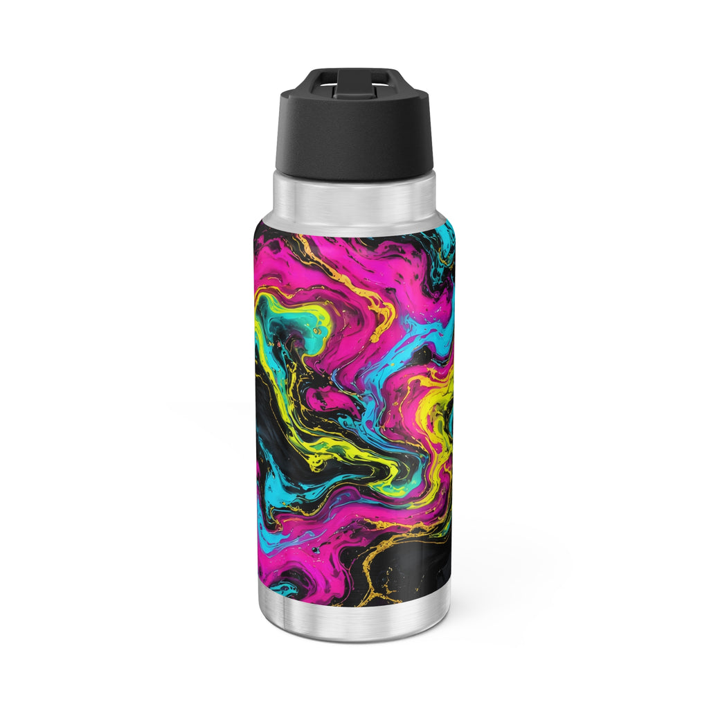 Neon Marble 32oz Tumbler