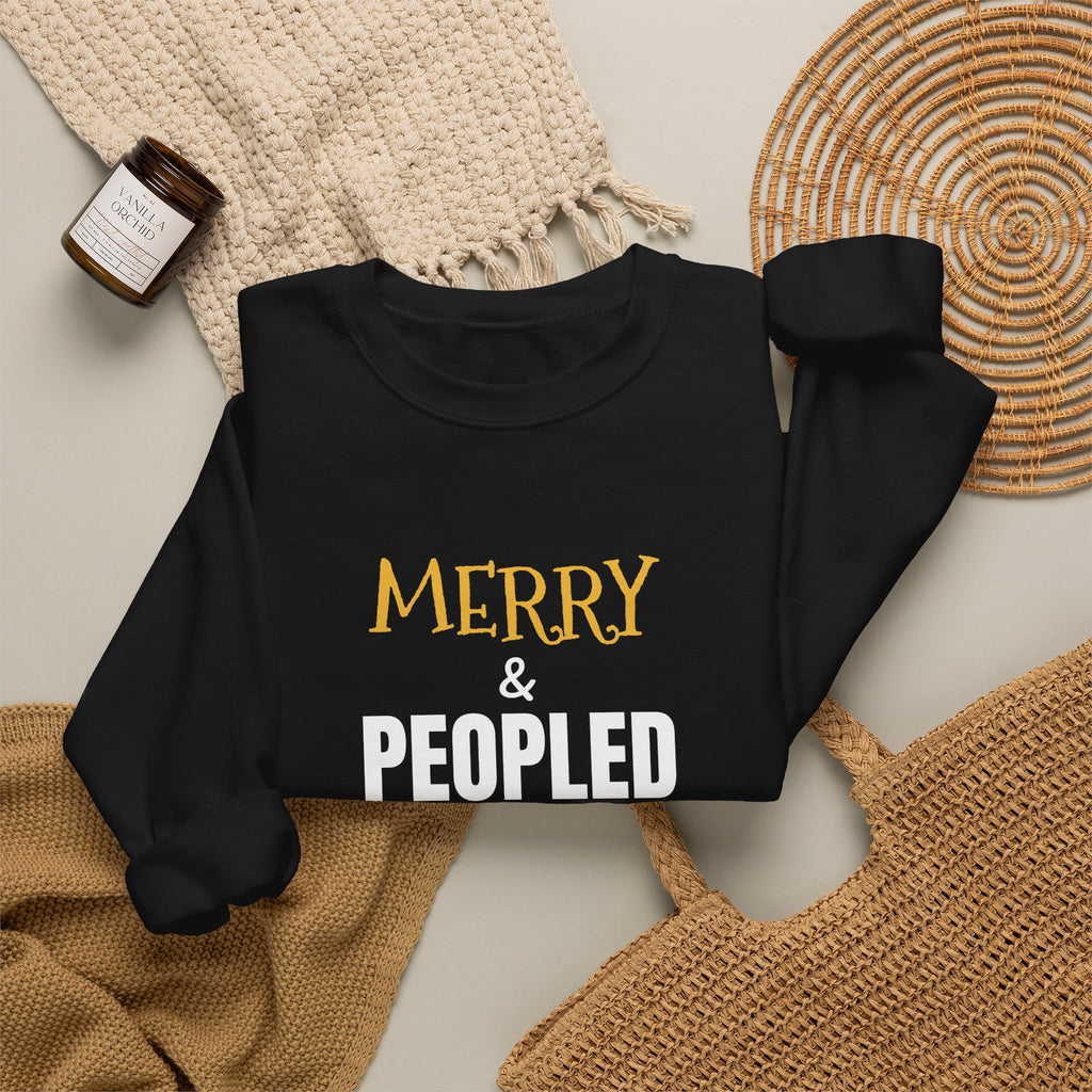 Merry And Peopled Out Sweatshirt