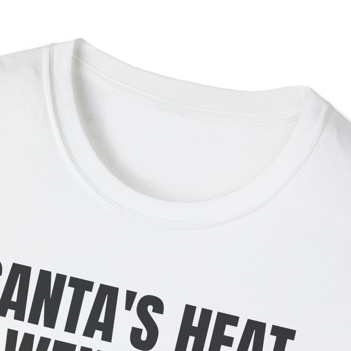 Santa's Heat Went Out Guess Who He Called HVAC T-Shirt – Gifted Porch, view 6