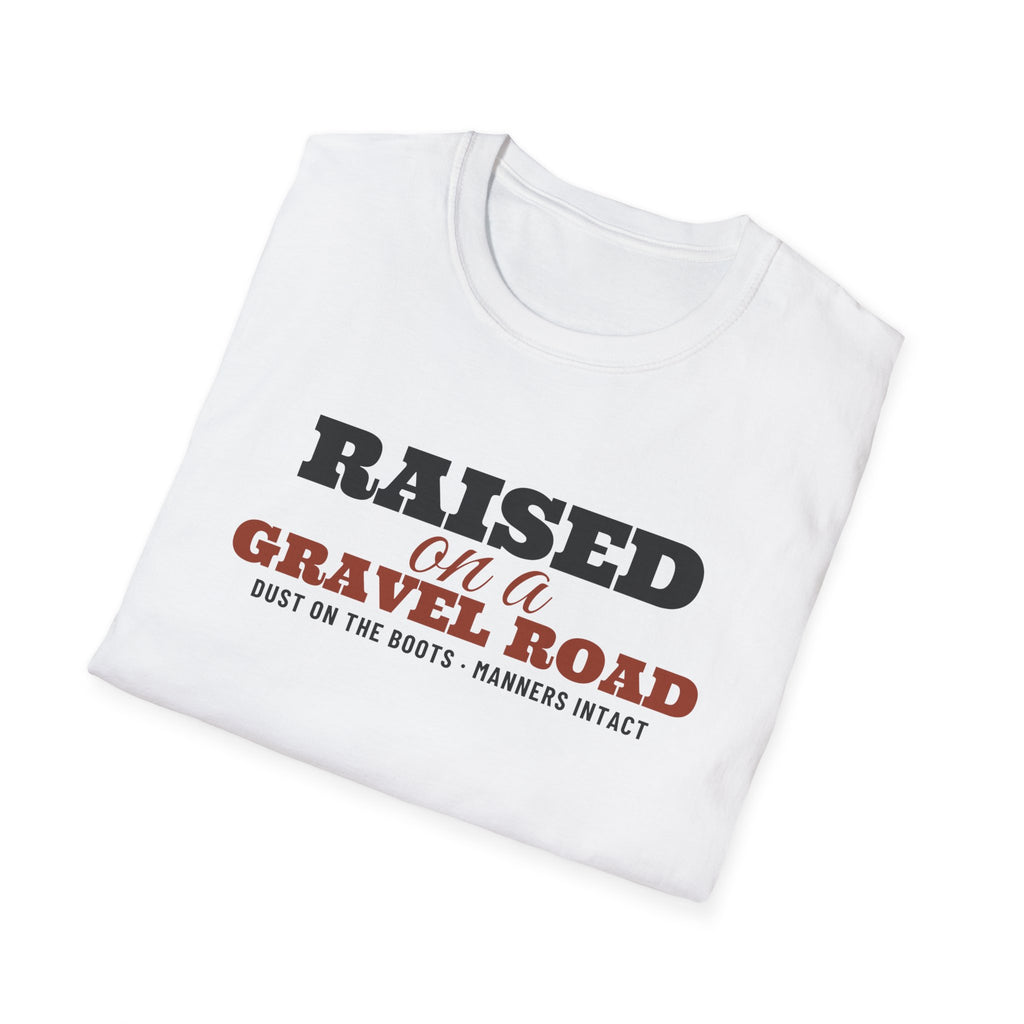 Raised On A Gravel Road Country T-Shirt – Gifted Porch, view 5