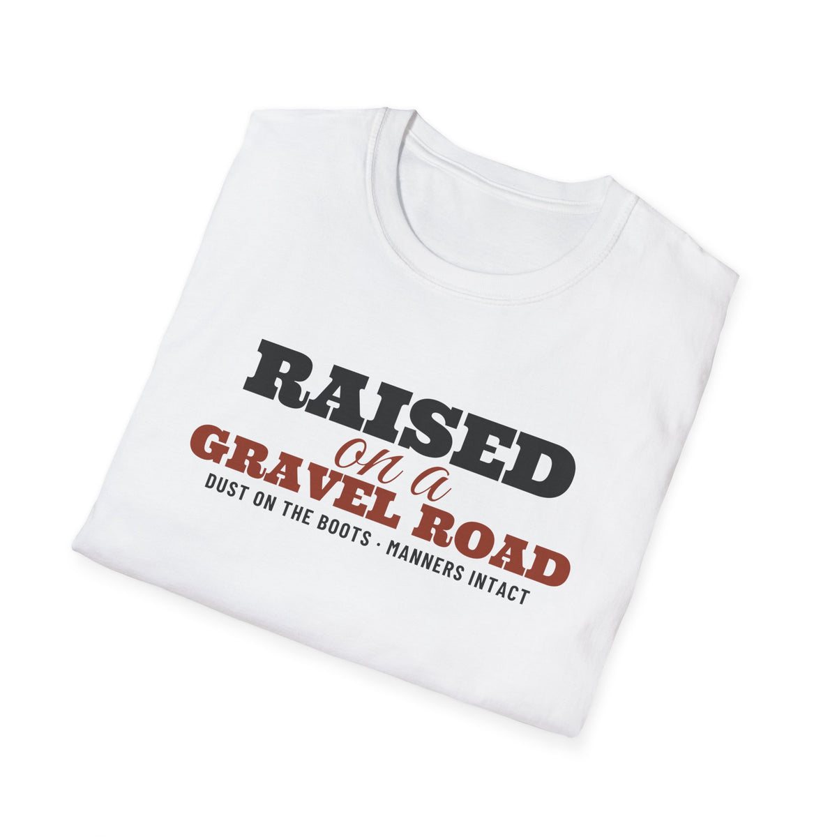 Raised On A Gravel Road Country T-Shirt – Gifted Porch, view 5