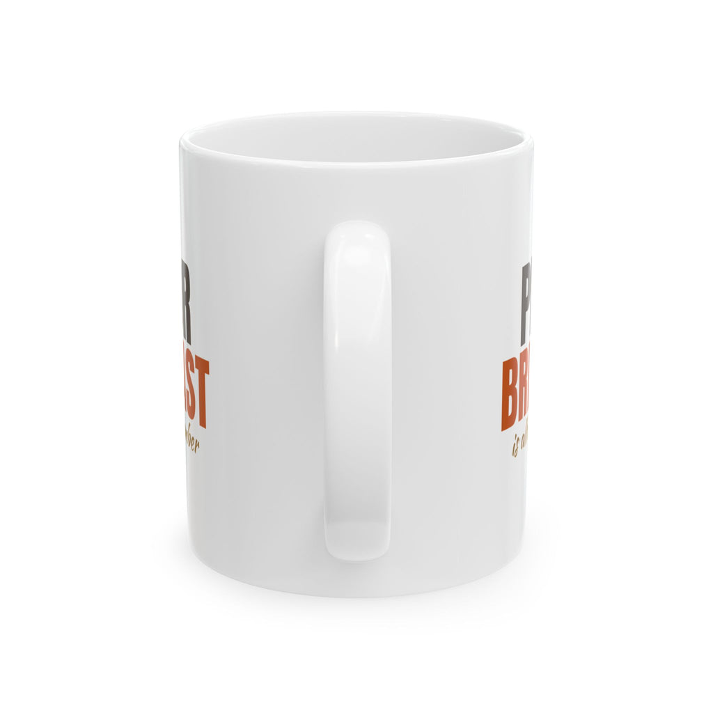 Pie For Breakfast Is Allowed In November Thanksgiving Mug – Gifted Porch, view 4