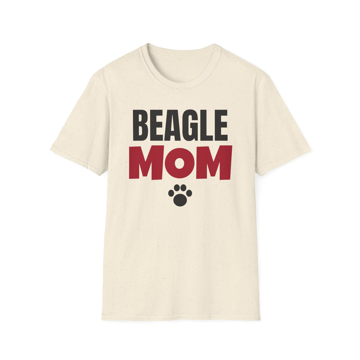 Beagle Mom T-Shirt Beagle Dog Lover Paw Print Gift Tee For Her – Gifted Porch