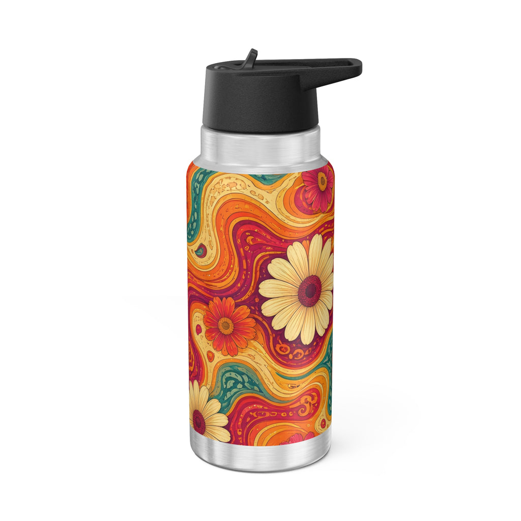 Groovy Flowers 32oz Tumbler