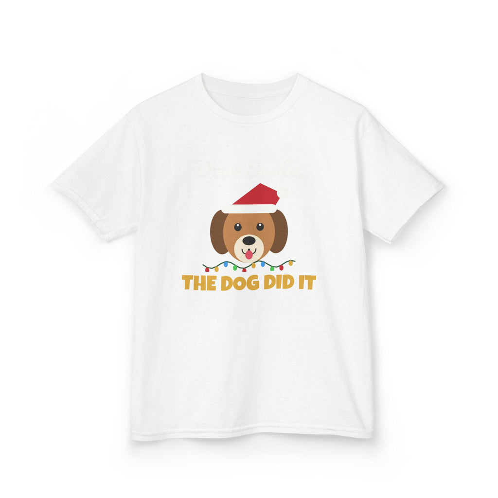 Dear Santa The Dog Did It Youth Tee – Dog lover gift, photo 4