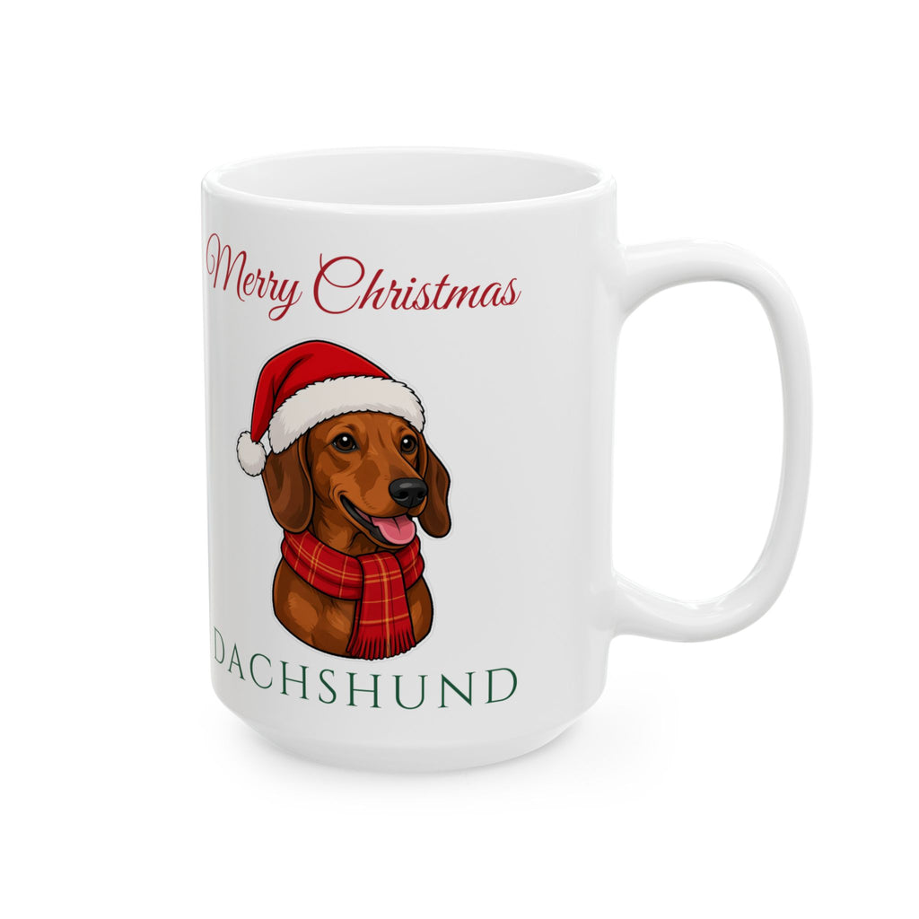 Dachshund Dog Christmas Mug
