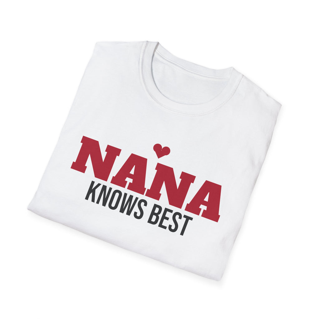 Nana Knows Best T-Shirt Funny Grandma Gift Tee Mothers Day Christmas – Gifted Porch