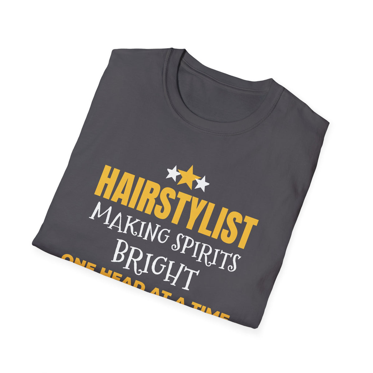 Hairstylist Making Spirits Bright One Head At A Time Christmas T-Shirt Gift – Gifted Porch