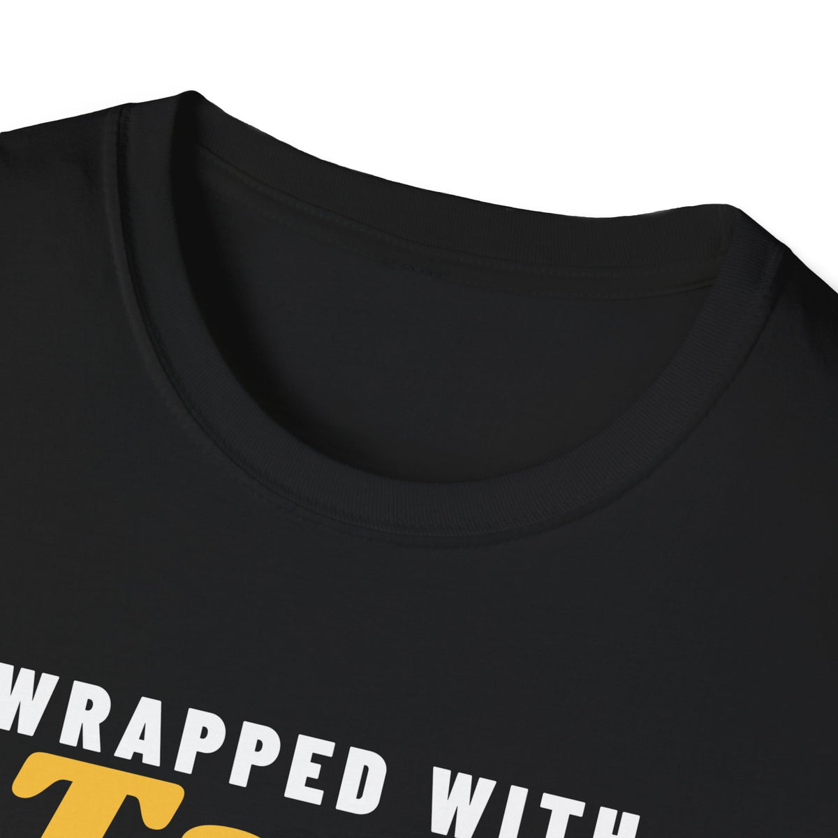 Wrapped With Tape And Hope Christmas Gift Wrapping T-Shirt – Gifted Porch, view 9