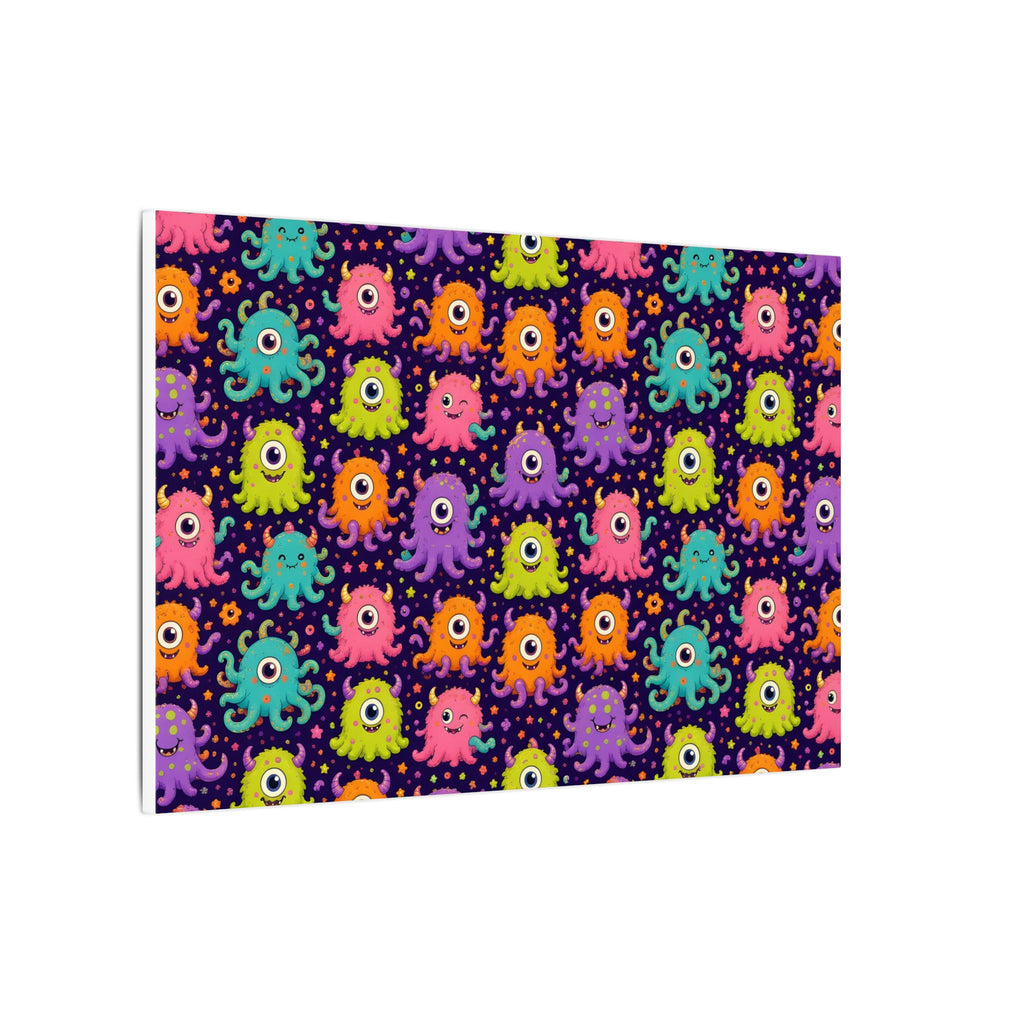 Weird Creatures Abstract Canvas Wall Art – unique art gift, photo 7