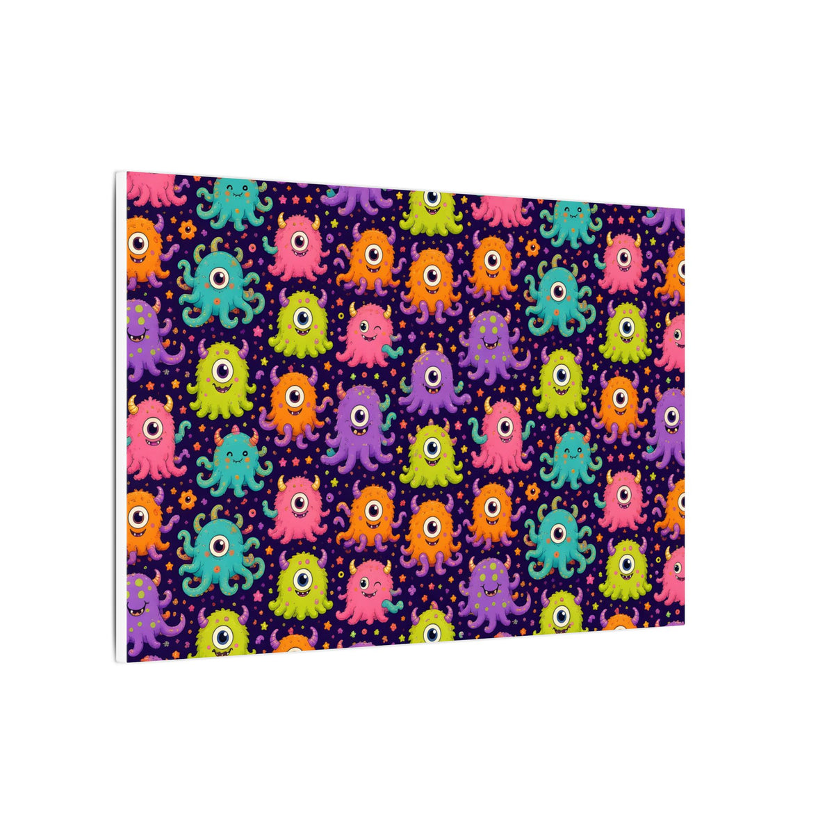 Weird Creatures Abstract Canvas Wall Art – unique art gift, photo 7
