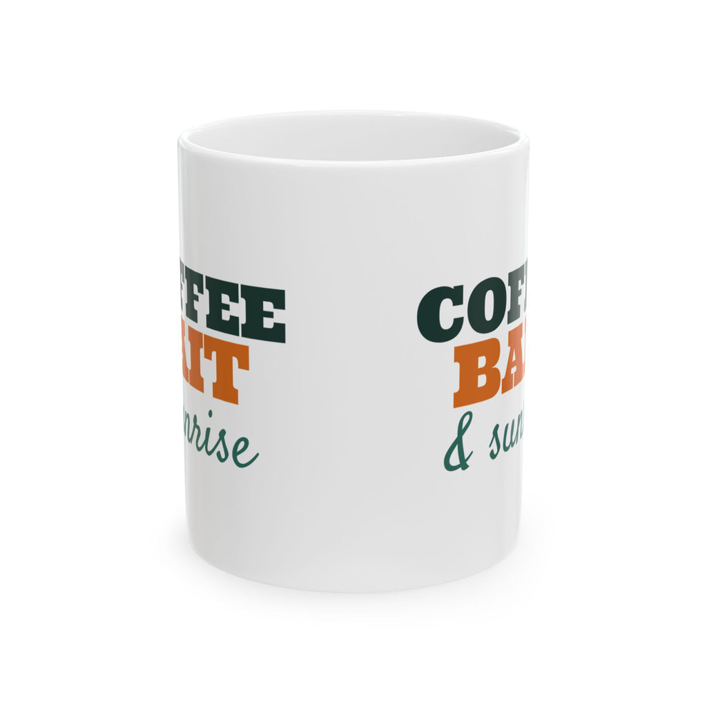 Coffee Bait And Sunrise Fishing Mug Fisherman Gift – Gifted Porch, view 2
