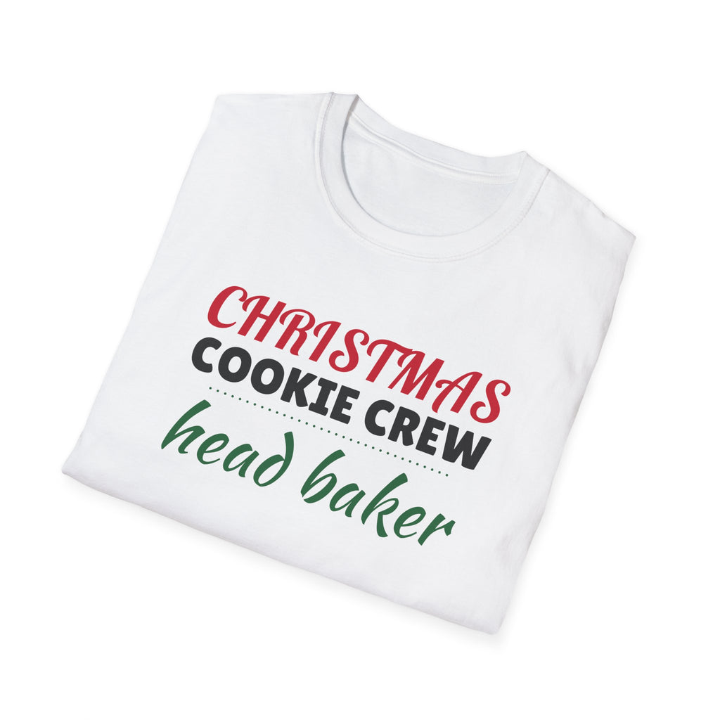 Christmas Cookie Crew Head Baker Matching Family T-Shirt – Gifted Porch, view 7