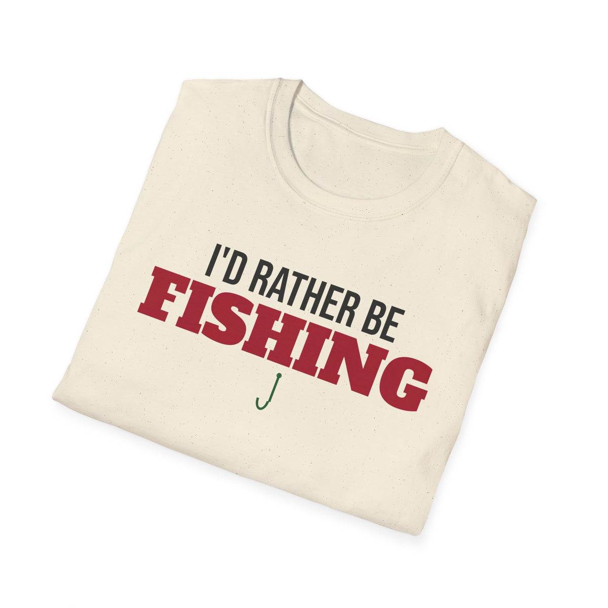 I'd Rather Be Fishing T-Shirt Fisherman Lake Life Gift Tee – Gifted Porch