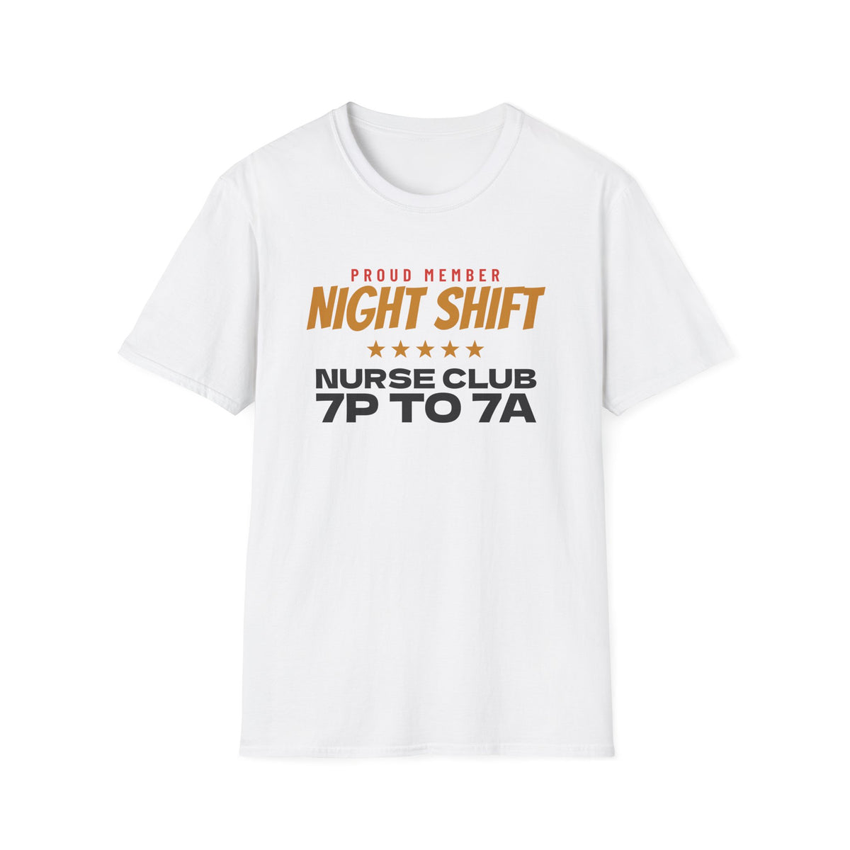 Night Shift Nurse Club Funny Night Shift T-Shirt – Gifted Porch, view 1