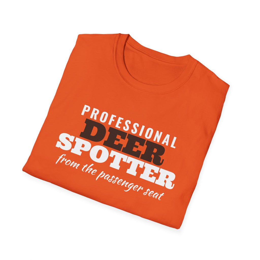 Professional Deer Spotter From The Passenger Seat T-Shirt – Gifted Porch, view 18
