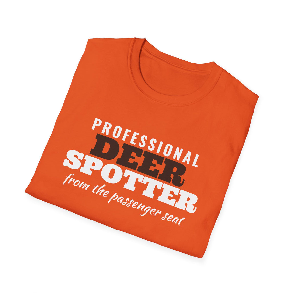 Professional Deer Spotter From The Passenger Seat T-Shirt – Gifted Porch, view 18