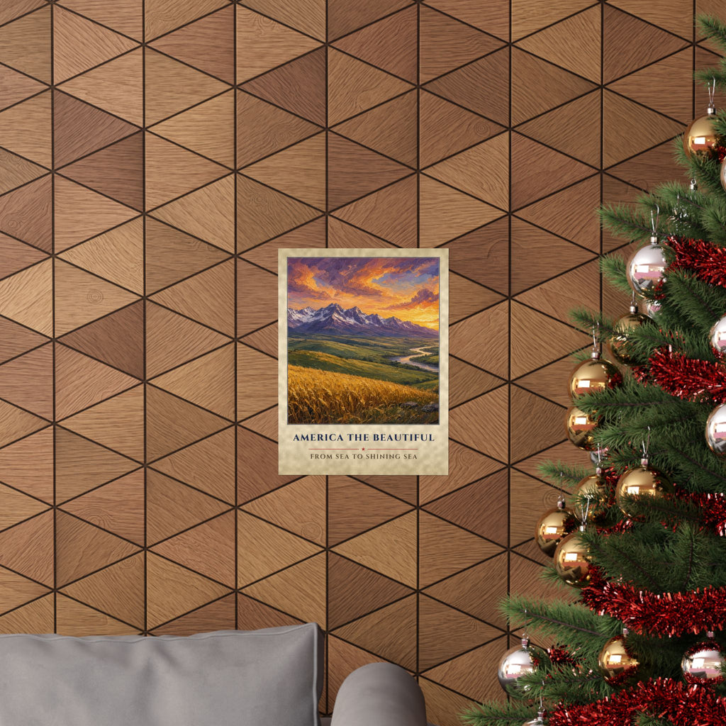 America the Beautiful Poster