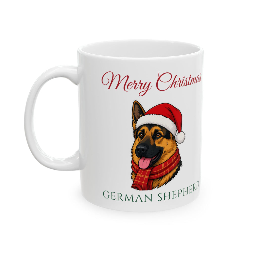German Shepherd Dog Christmas Mug