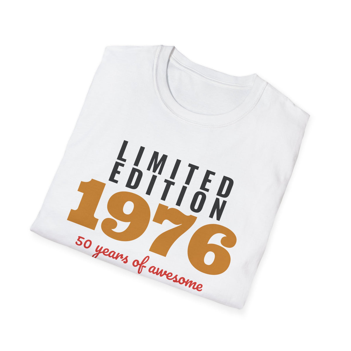 Limited Edition 1976 50th Birthday T-Shirt – Gifted Porch, view 5