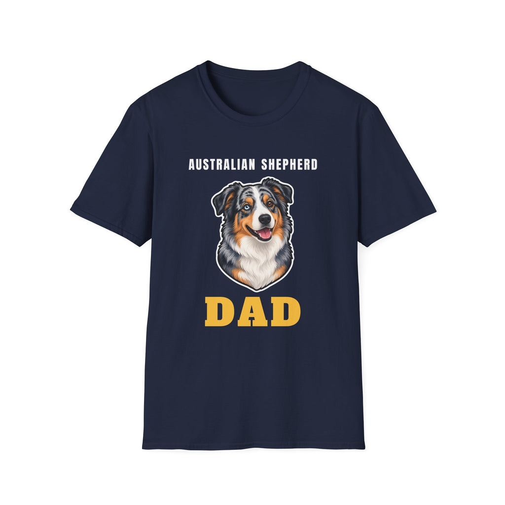 Australian Shepherd Dog Dad Shirt – Gifted Porch, view 3