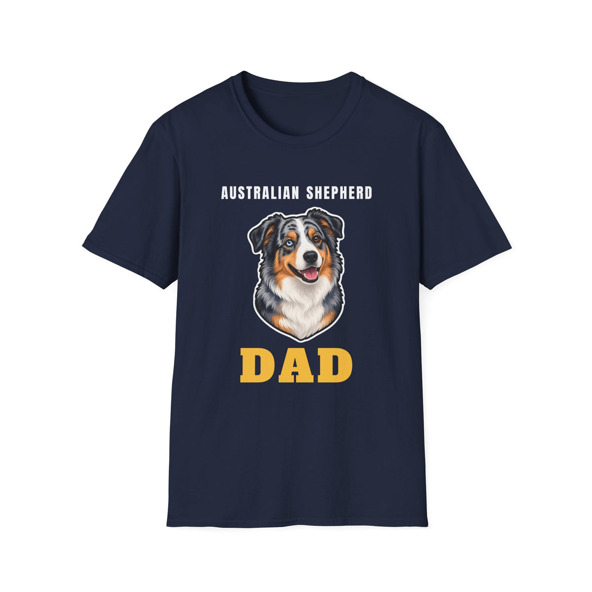 Australian Shepherd Dog Dad Shirt – Gifted Porch, view 3
