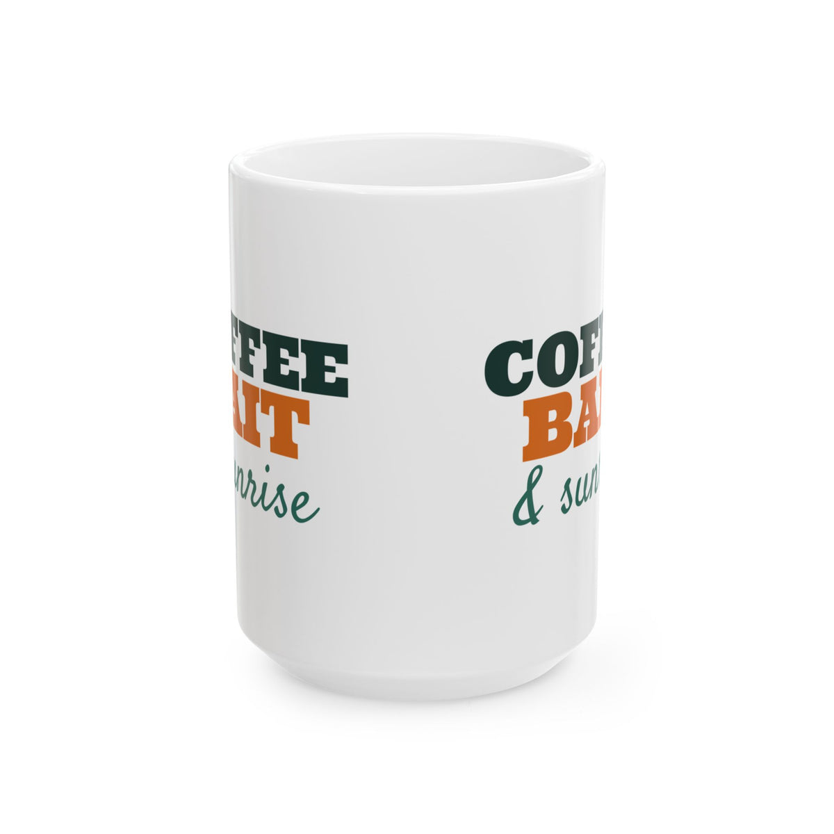 Coffee Bait And Sunrise Fishing Mug Fisherman Gift – Gifted Porch, view 3