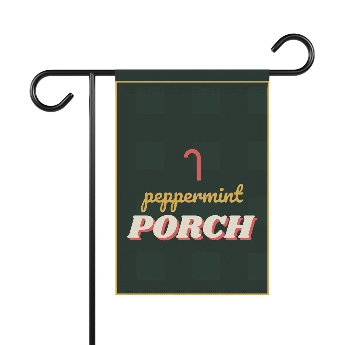 Peppermint Porch Garden Flag