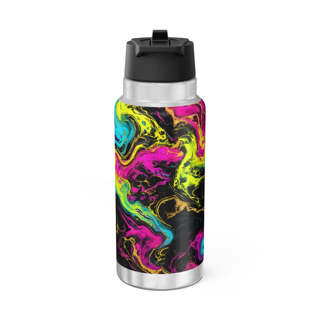 Neon Marble 32oz Tumbler