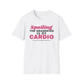 Spoiling The Grandkids Is My Cardio Grandma Grandpa T-Shirt – Gifted Porch, view 1