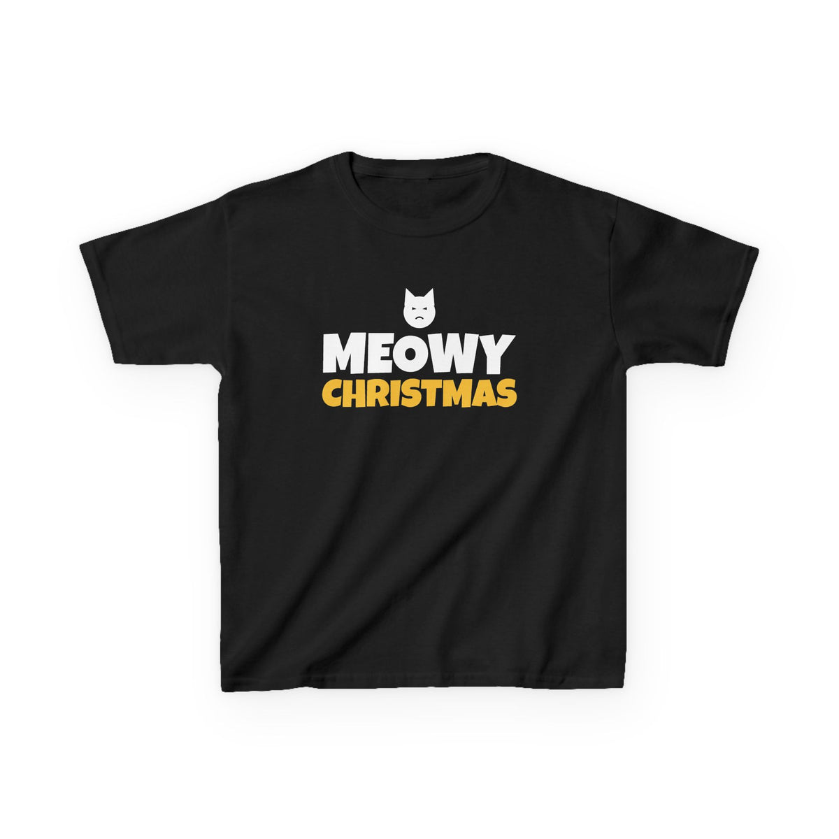 Meowy Christmas Youth Tee