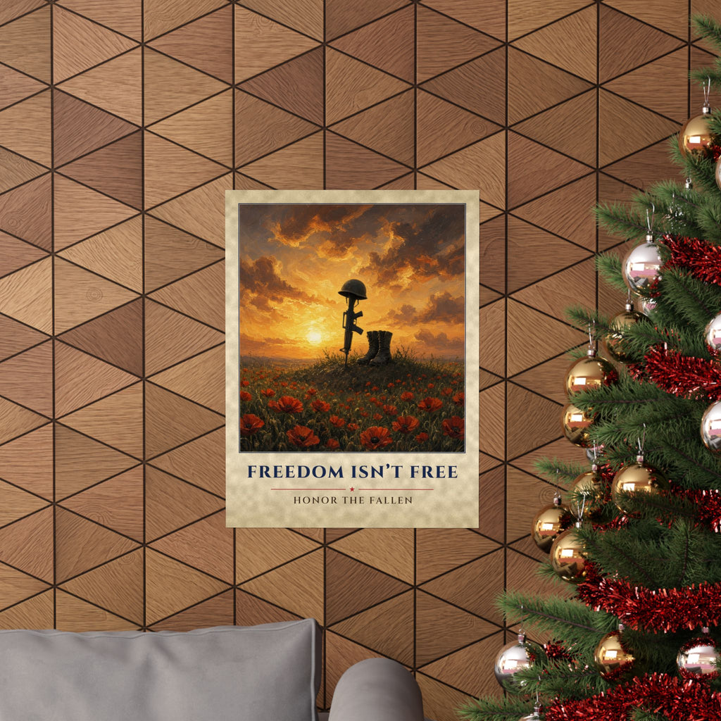 Freedom Isn't Free Poster – patriotic gift, photo 6