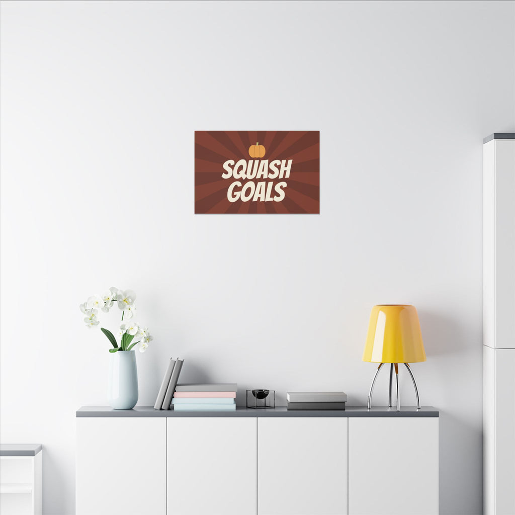 Squash Goals Canvas