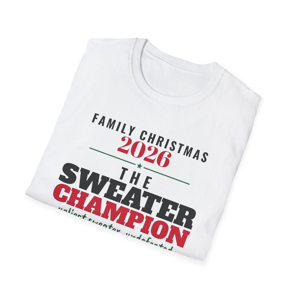 The Sweater Champion Family Christmas 2026 Matching T-Shirt – Gifted Porch, view 7