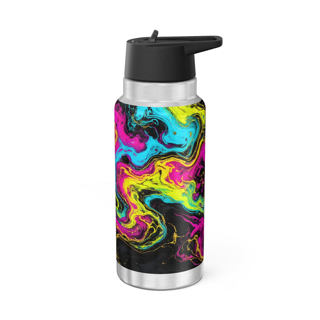Neon Marble 32oz Tumbler