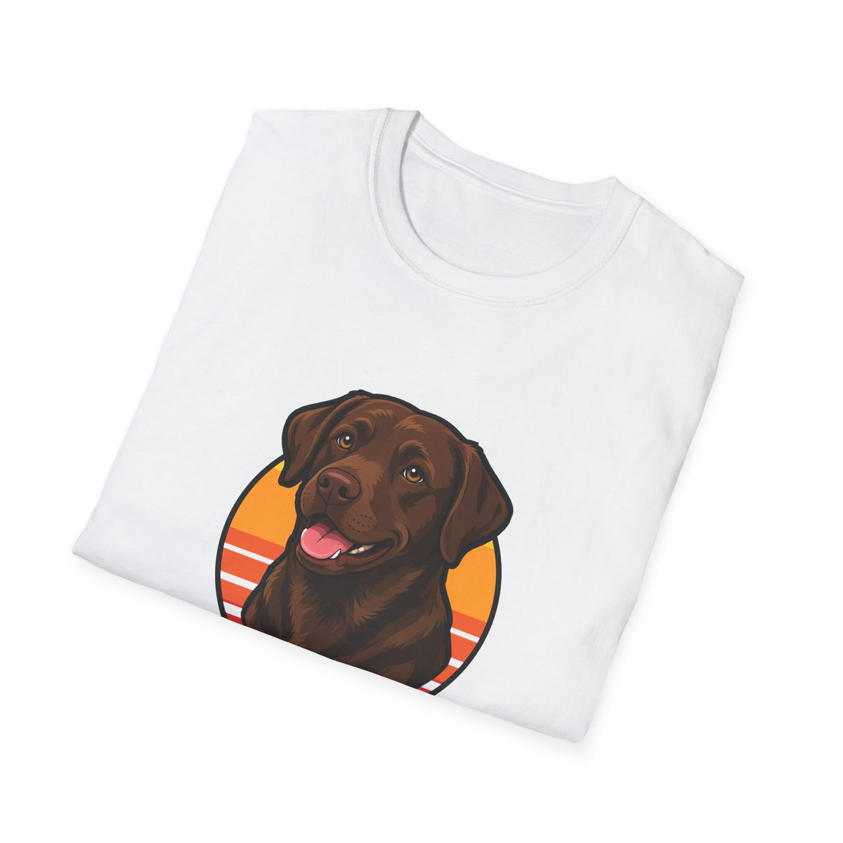 Chocolate Lab Dog Dad Shirt
