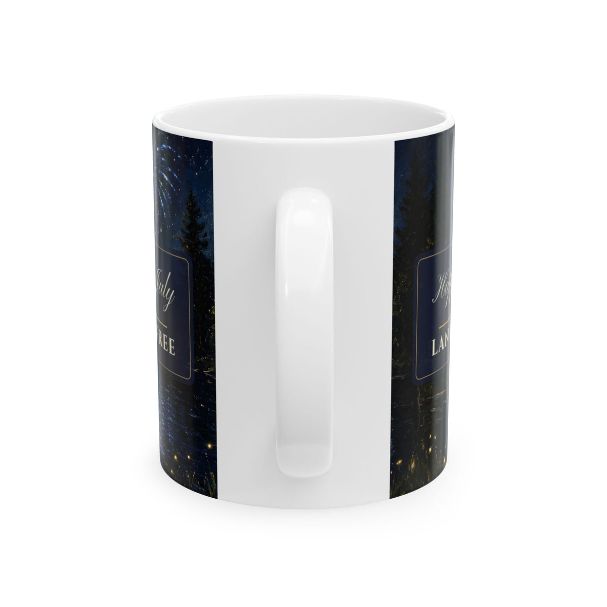 Happy 4th of July Fireworks Mug