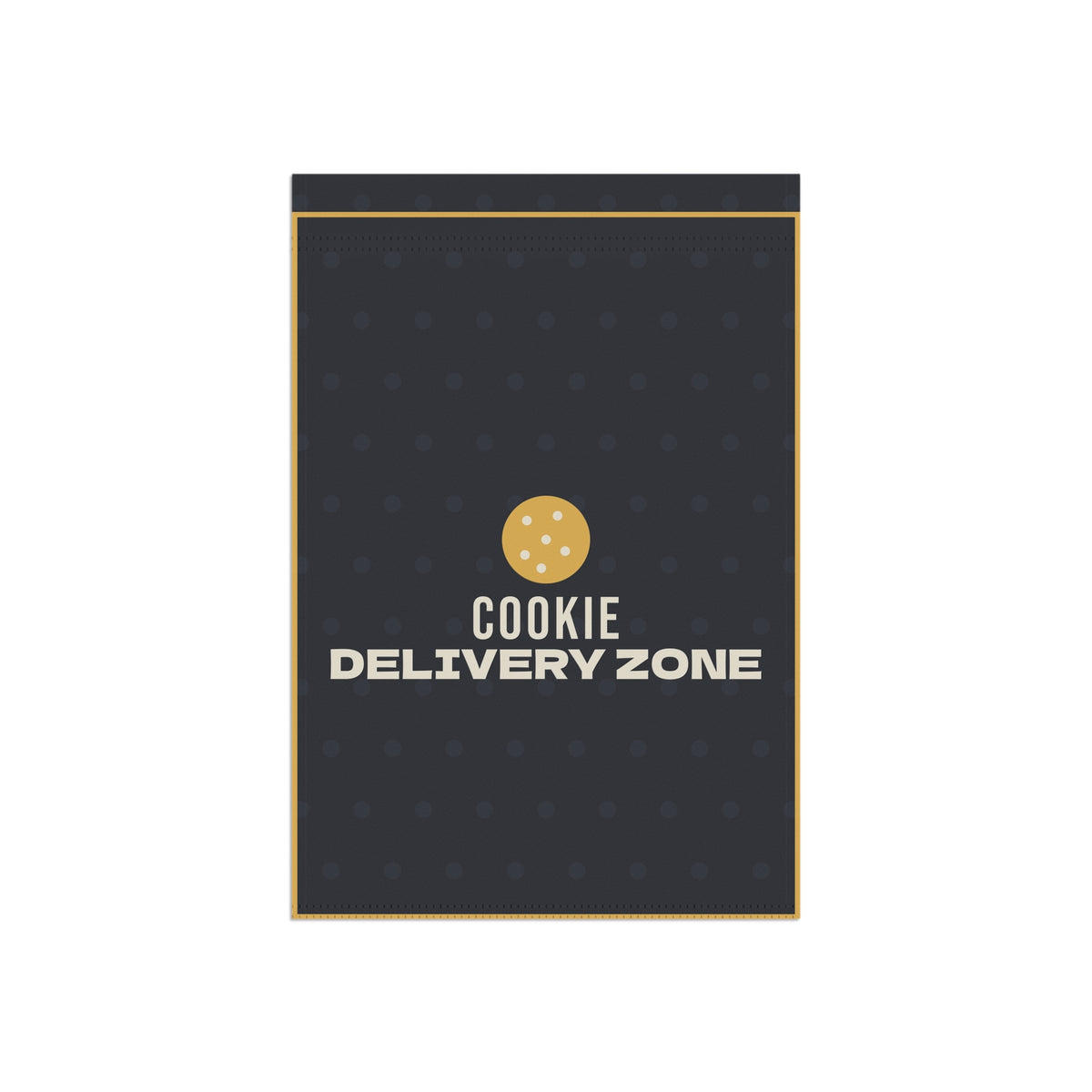 Cookie Delivery Zone Garden Flag